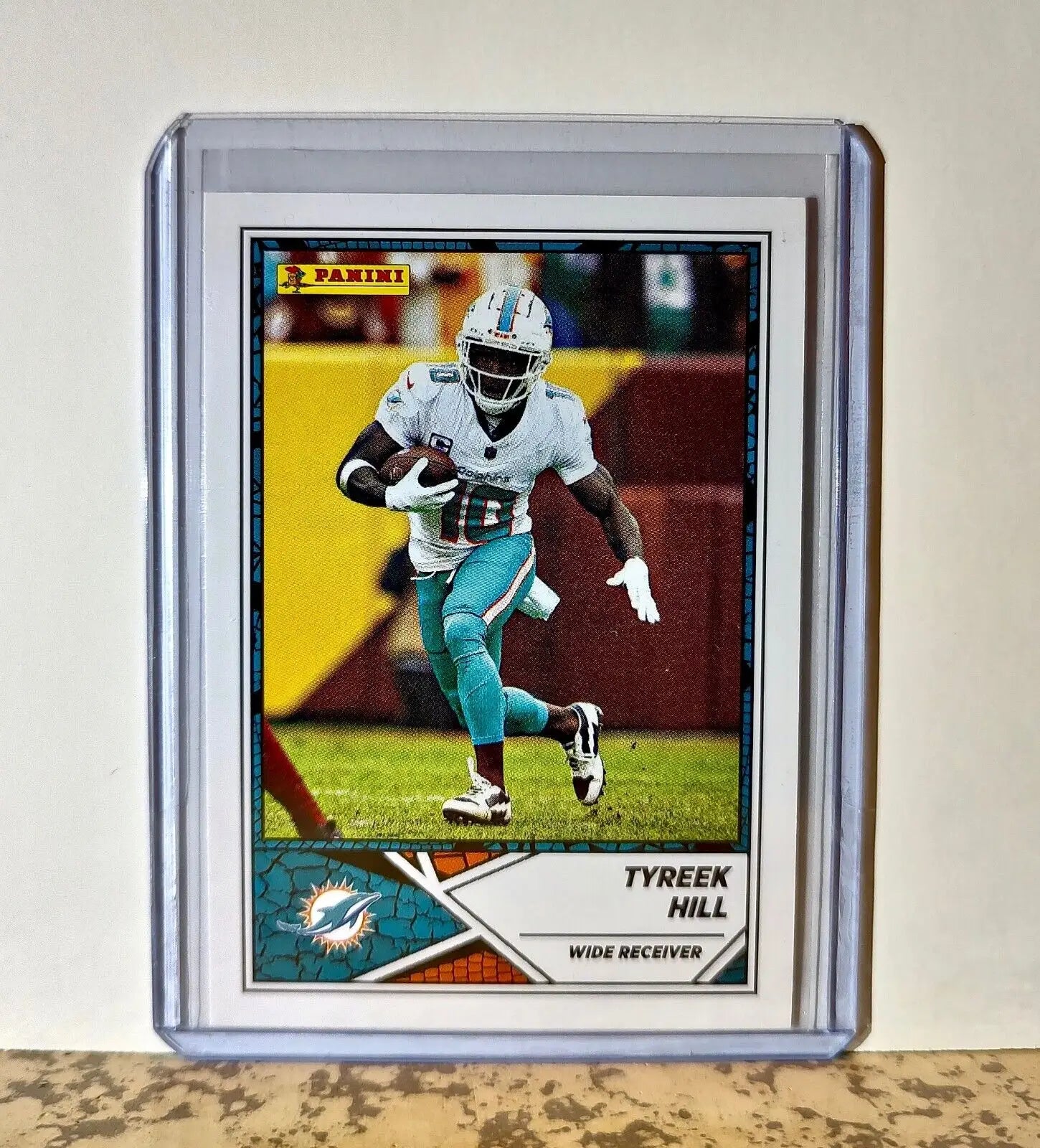 Tyreek Hill 2024 Panini NFL #70 Sticker Card Miami Dolphins