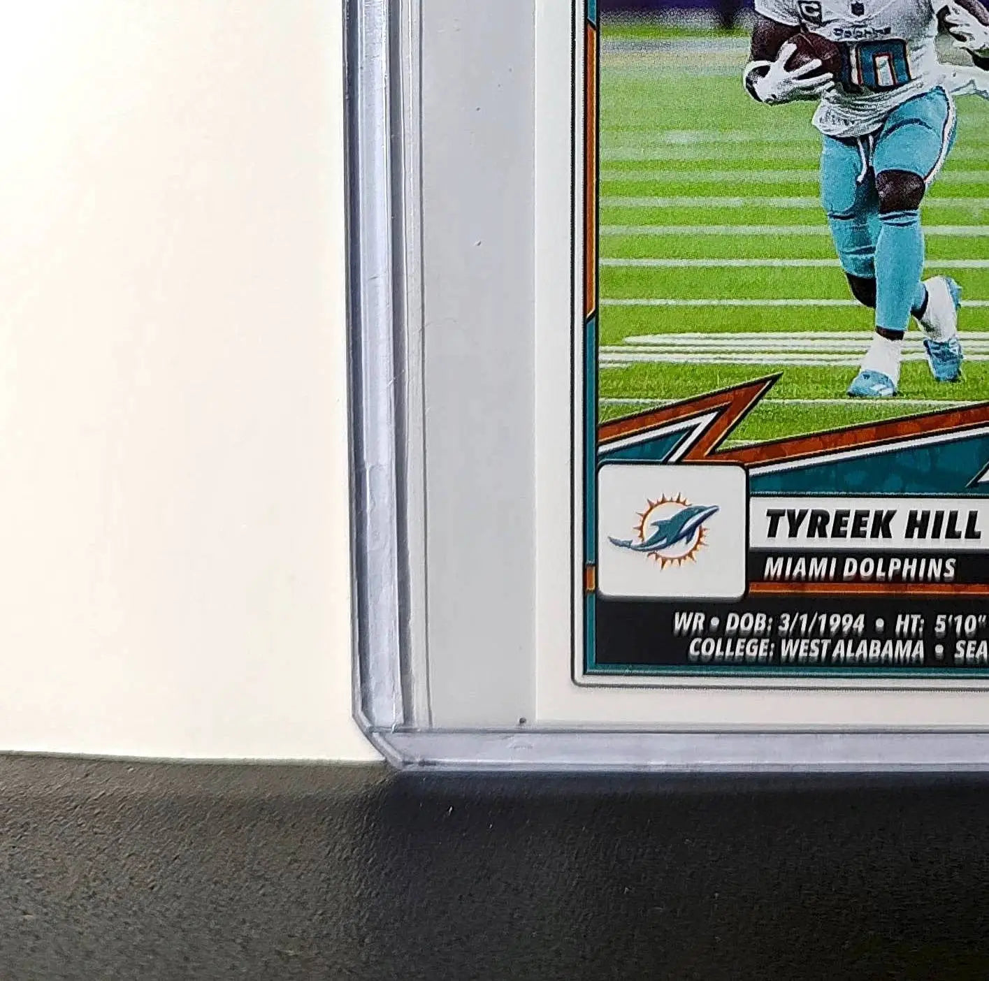 Tyreek Hill 2025 Panini NFL #61 Sticker Miami Dolphins