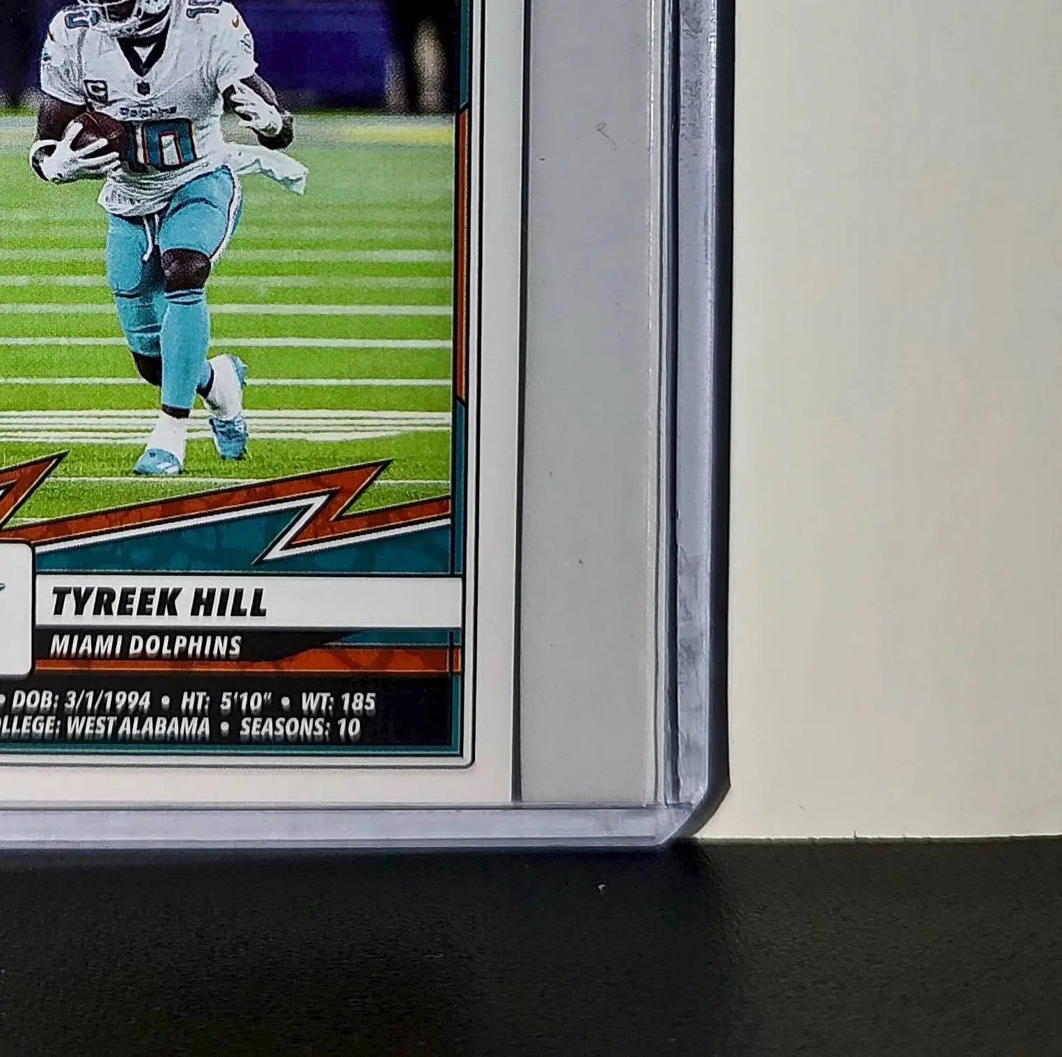 Tyreek Hill 2025 Panini NFL #61 Sticker Miami Dolphins