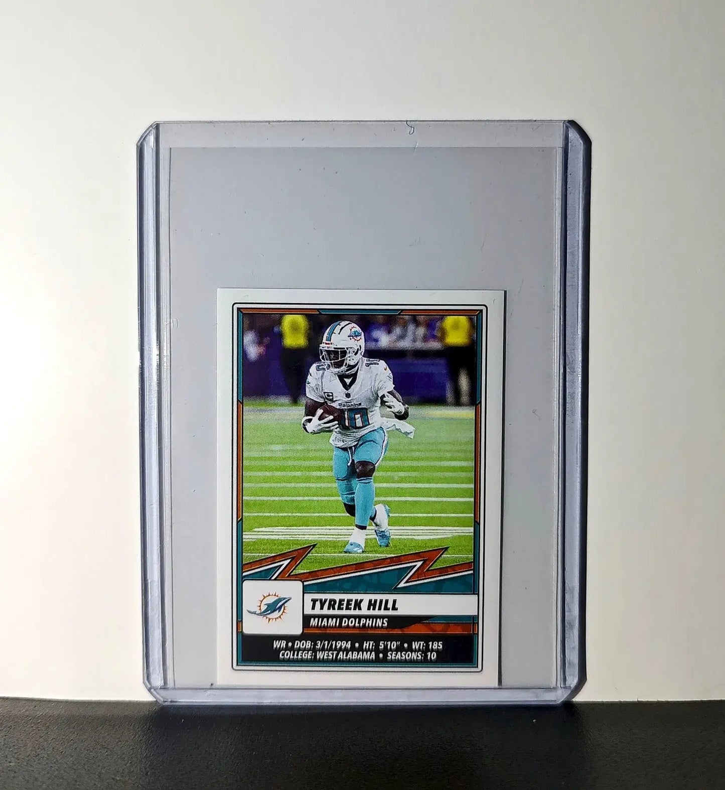 Tyreek Hill 2025 Panini NFL #61 Sticker Miami Dolphins