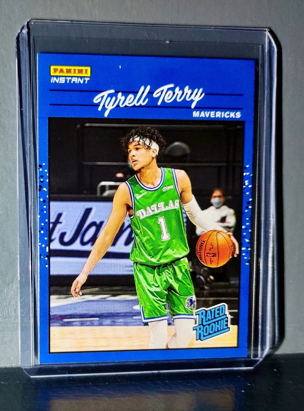 Tyrell Terry 2020-2021 Panini NBA Instant #39 Rated Rookie Retro Card 1/3558 - Basketball Card Single