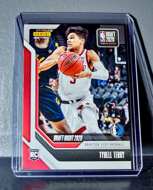 Tyrell Terry 2020-21 Panini NBA Draft Night #32 Basketball Rookie Card 1 of 284 - Basketball Card Single