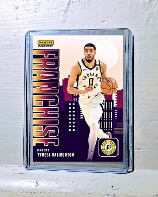 Tyrese Haliburton 2023-24 NBA #6 Franchise Basketball Card Indiana Pacers 1/485 - Basketball Card Single