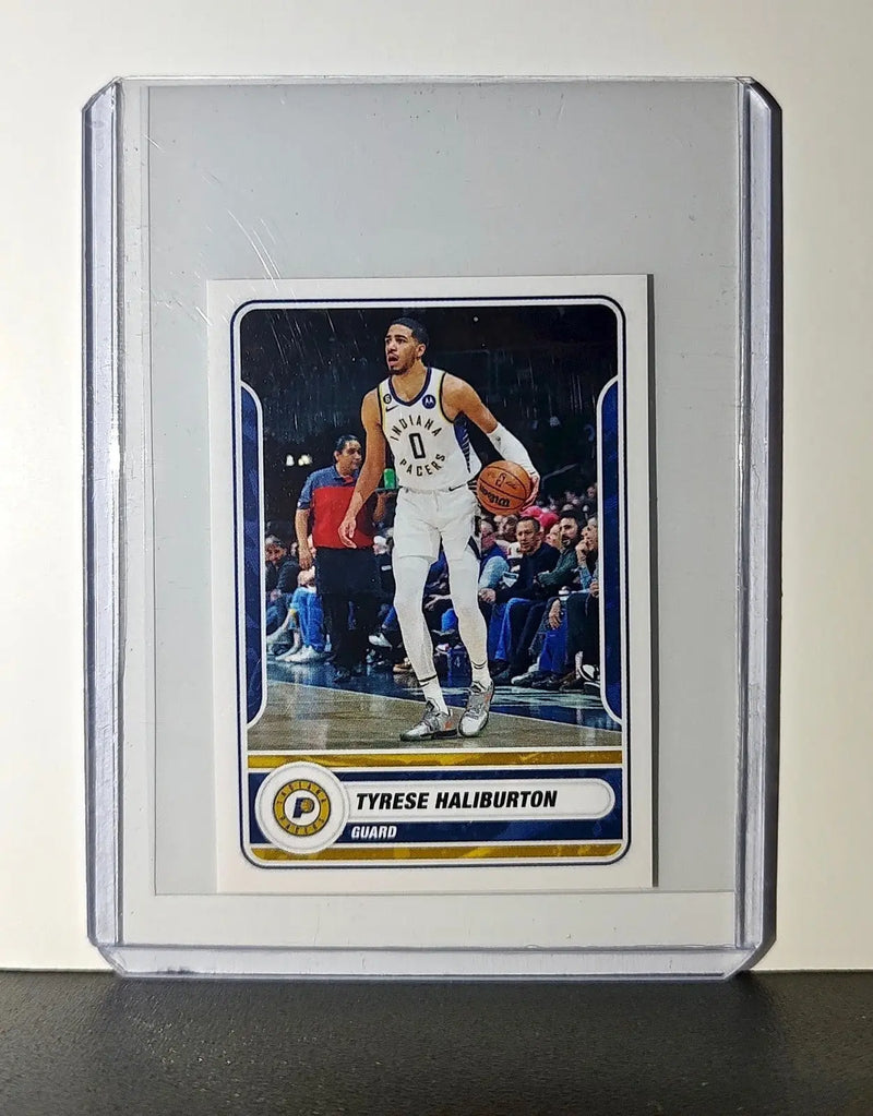 Tyrese Haliburton 2023-24 Panini NBA #194 Sticker Indiana Pacers