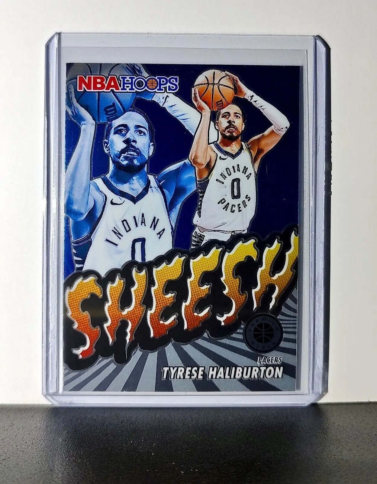 Tyrese Haliburton 2023-24 Panini Premium Stock NBA Hoops SHEESH #9 Card Pacers - Basketball Card Single