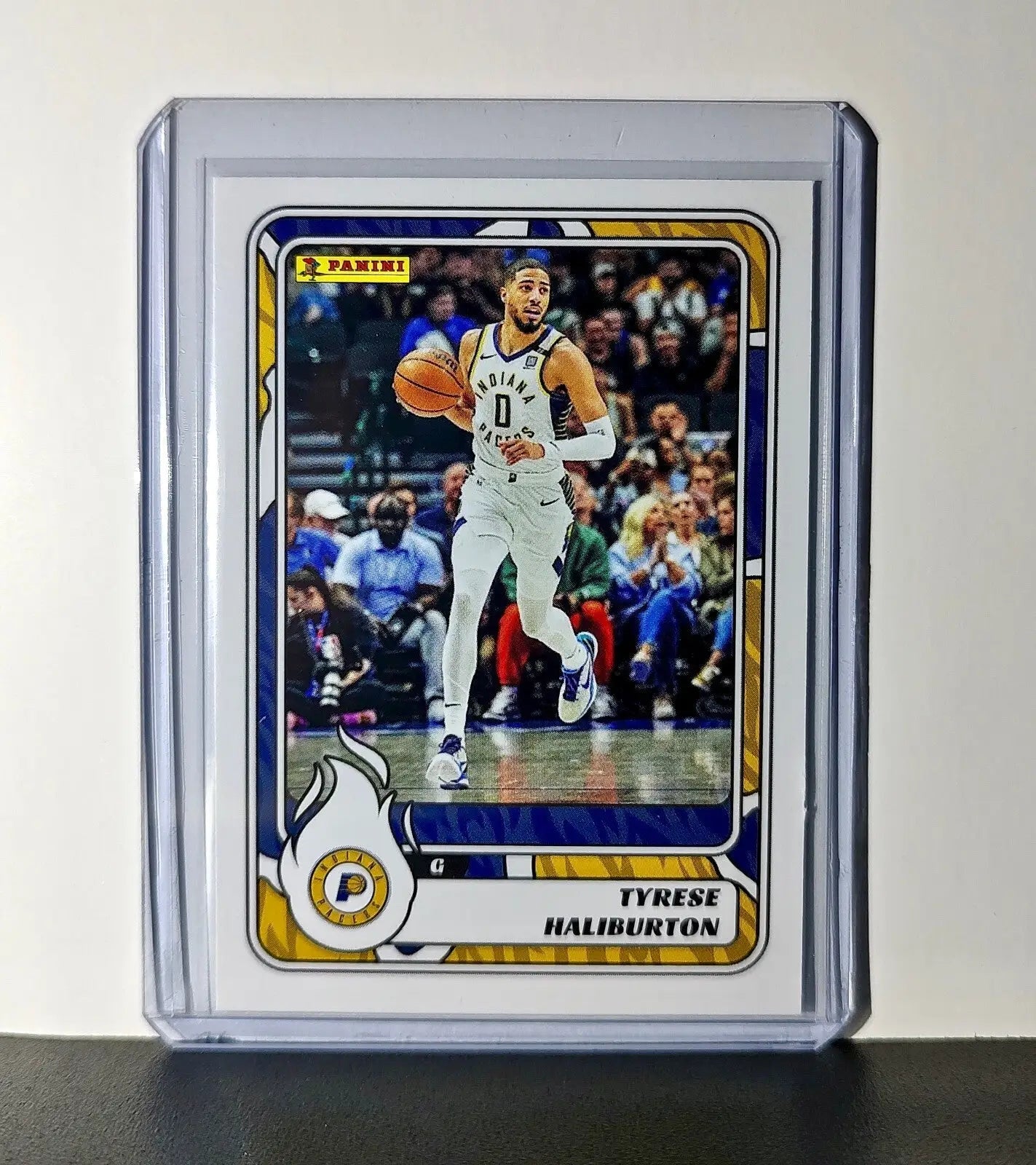 Tyrese Haliburton 2024-25 Panini NBA #54 Sticker Card Indiana Pacers - Basketball Card Single