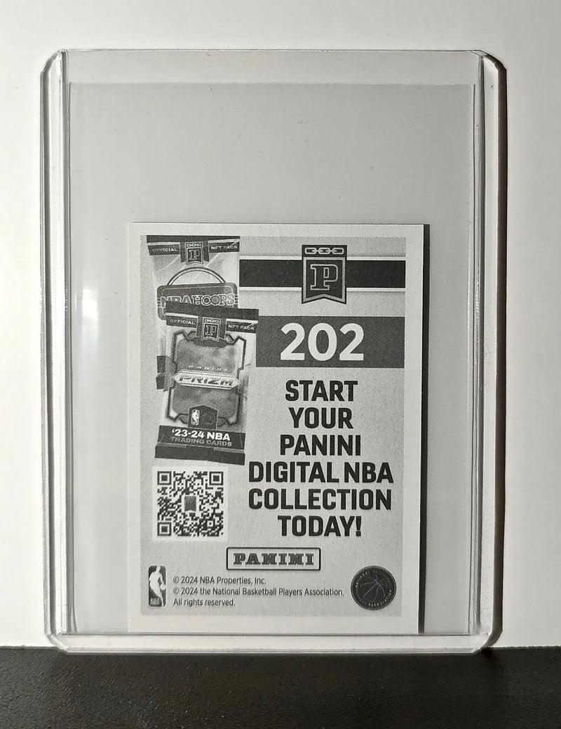 Tyrese Haliburton Rookie 2024-25 Panini NBA #202 Foil Sticker Indiana Pacers