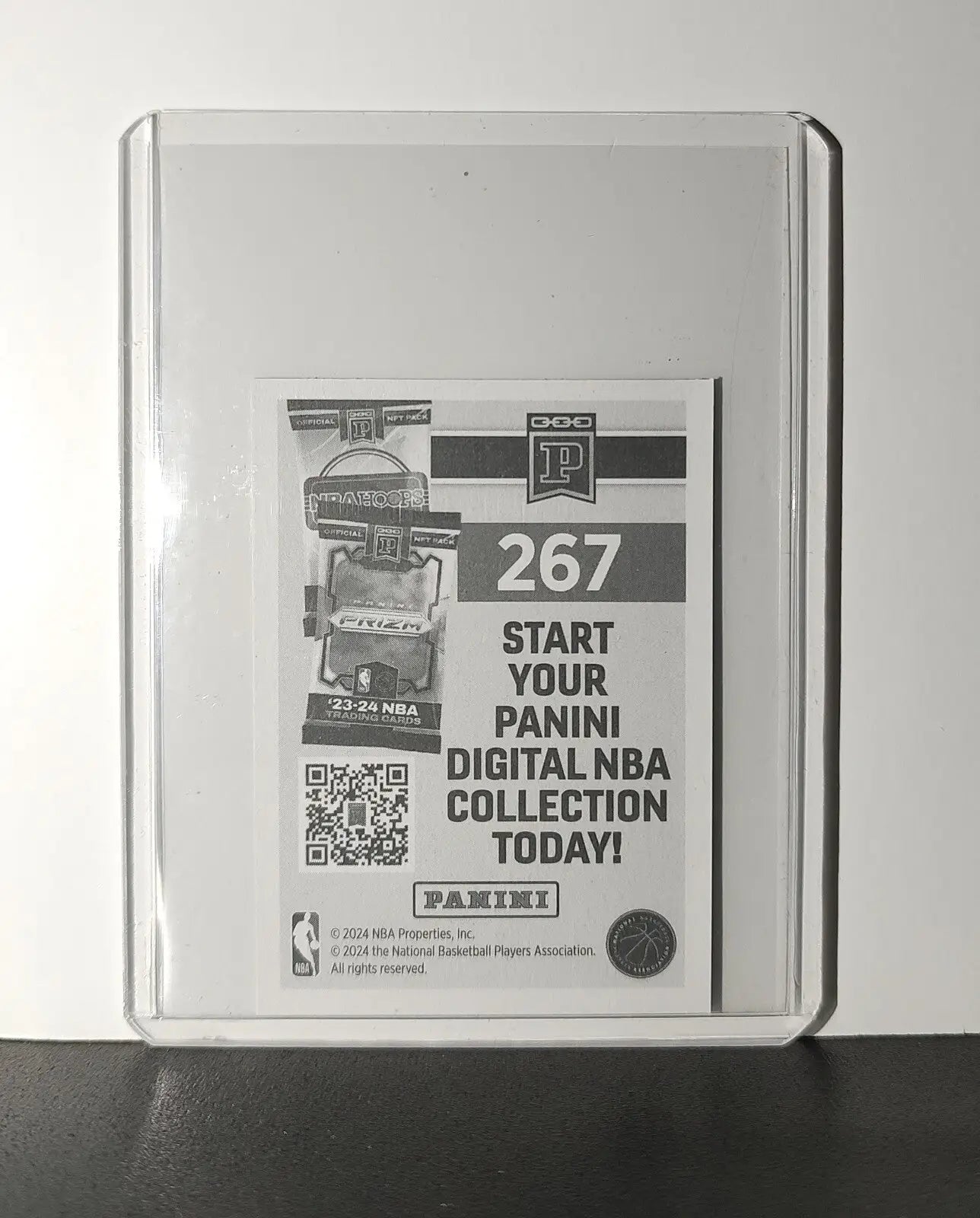 Tyrese Maxey 2024-25 Panini NBA #267 Sticker Card Philadelphia 76ers