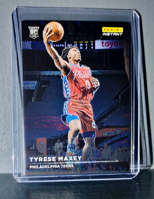 Tyrese Maxey Rookie Spotlight 2020-21 Panini NBA #21 Basketball Card 1 of 1397 - Basketball Card Single
