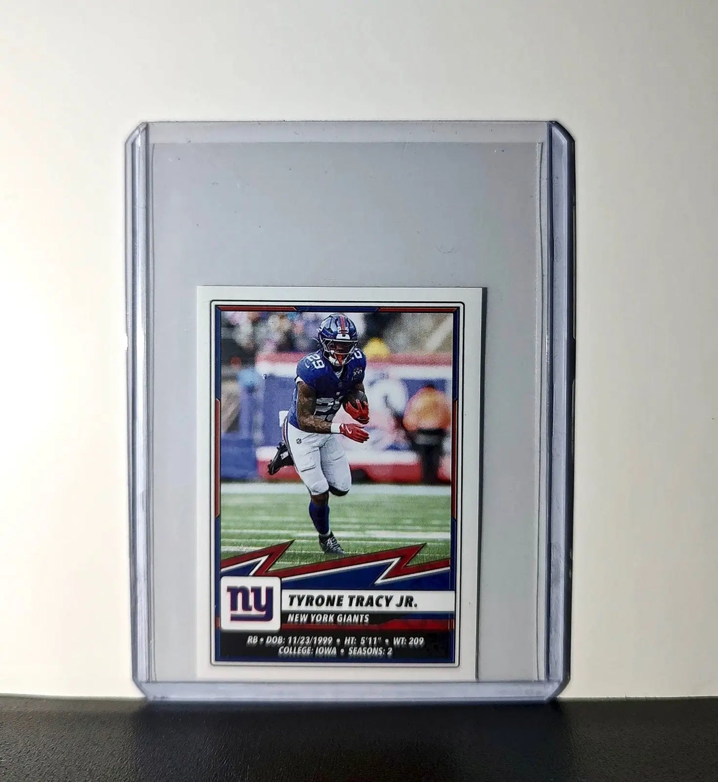 Tyrone Tracy Jr. 2025 Panini NFL #313 Sticker New York Giants
