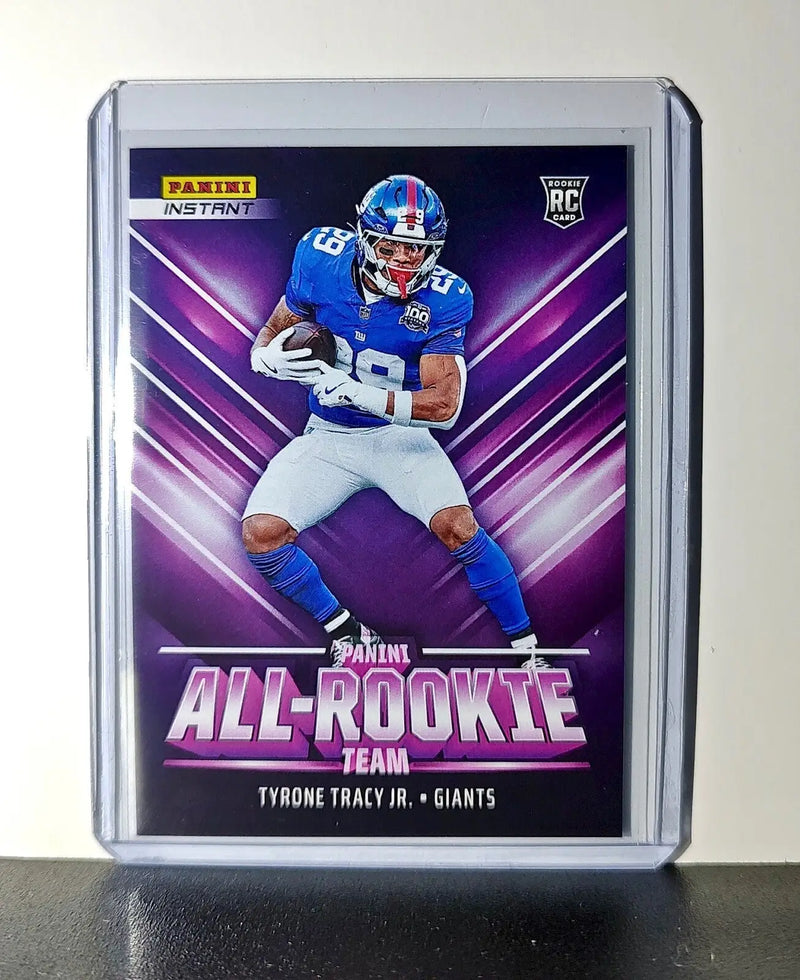 Tyrone Tracy Jr. Rookie 2024 Panini NFL #7 All-Rookie Card NY Giants 1 of 314