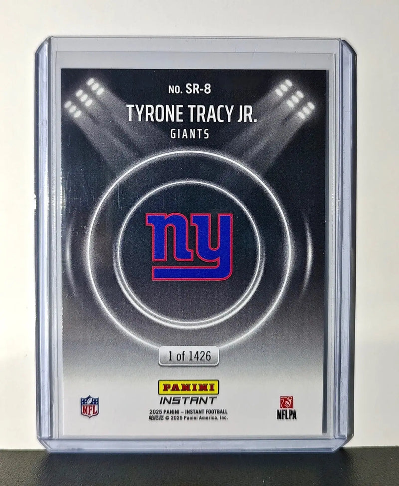 Tyrone Tracy Jr Rookie 2024 Panini Spotlight Rookies NFL #8 Card Giants 1 of 142