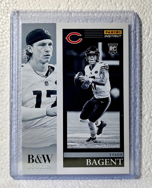 Tyson Bagent 2023 Panini NFL #7 Black & White Rookies Card Chicago Bears 1/216 - Football Card Single