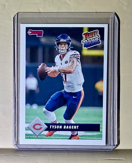 Tyson Bagent 2023 Panini NFL Rated Rookie Retro #7 Football Card Bears 1/629 - Football Card Single