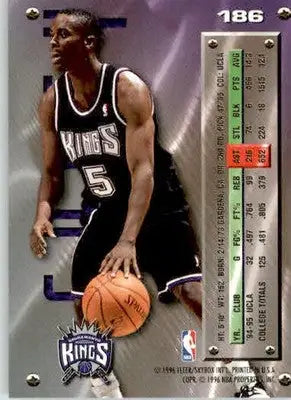 Tyus Edney - 1995-96 Metal - #186 - RC Basketball - Basketball Card Single
