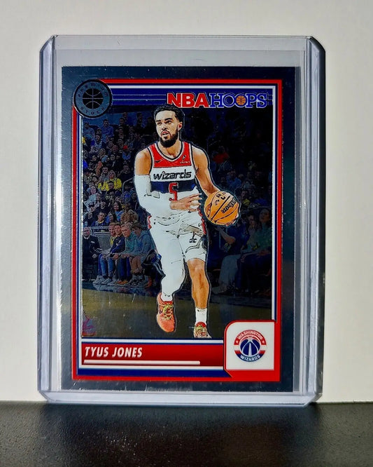 Tyus Jones 2023-24 Panini Premium Stock NBA Hoops #228 Card Washington Wizards - Basketball Card Single