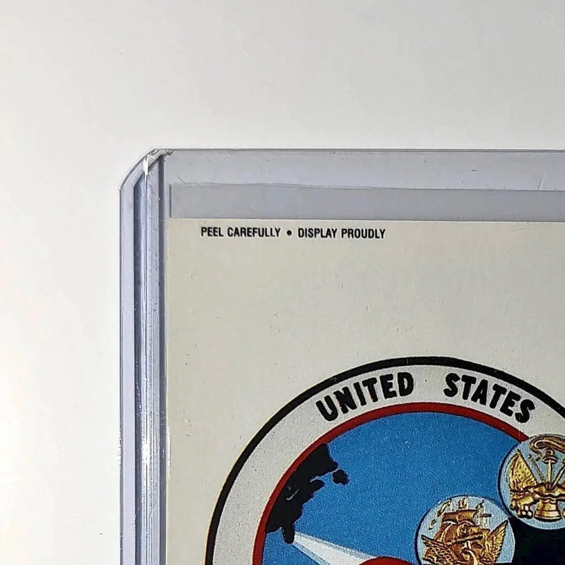 U.S. Central Command 1991 Topps Desert Storm #21 Sticker Card - Non-Sports Card Single
