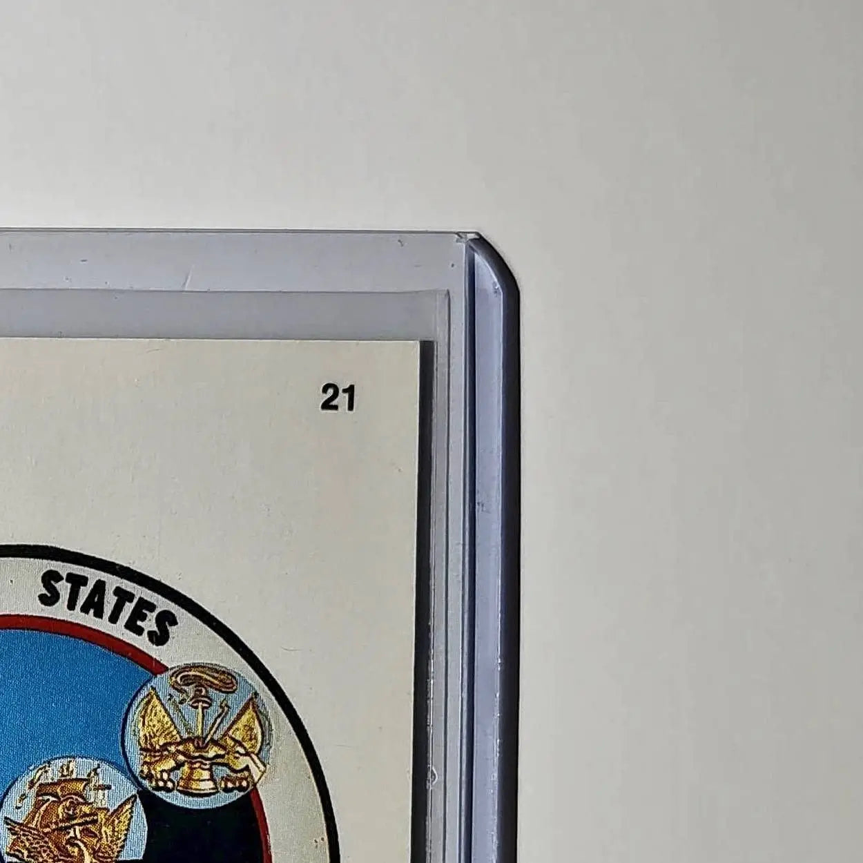 U.S. Central Command 1991 Topps Desert Storm #21 Sticker Card - Non-Sports Card Single