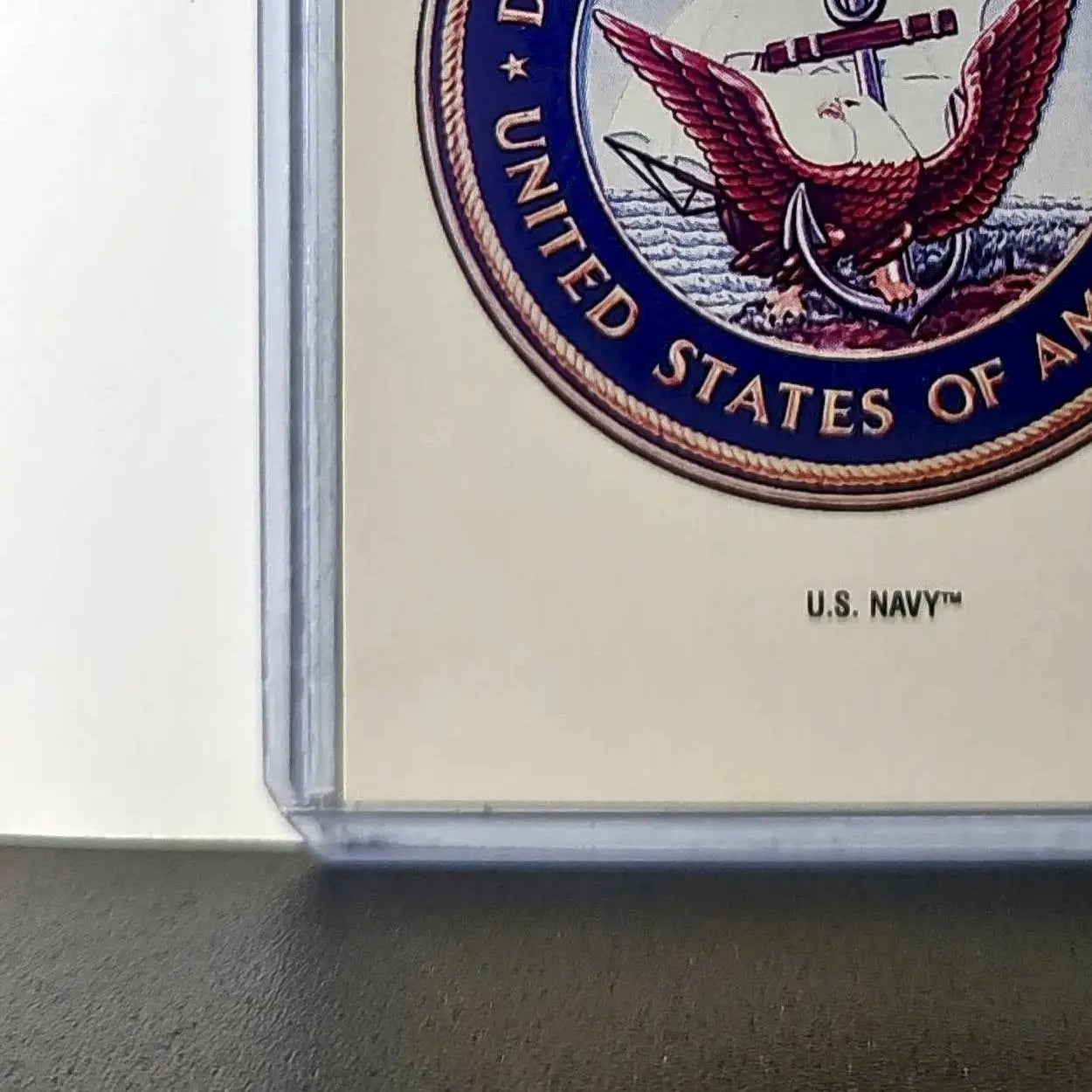 U.S. Navy 1991 Topps Desert Storm #20 Sticker Card