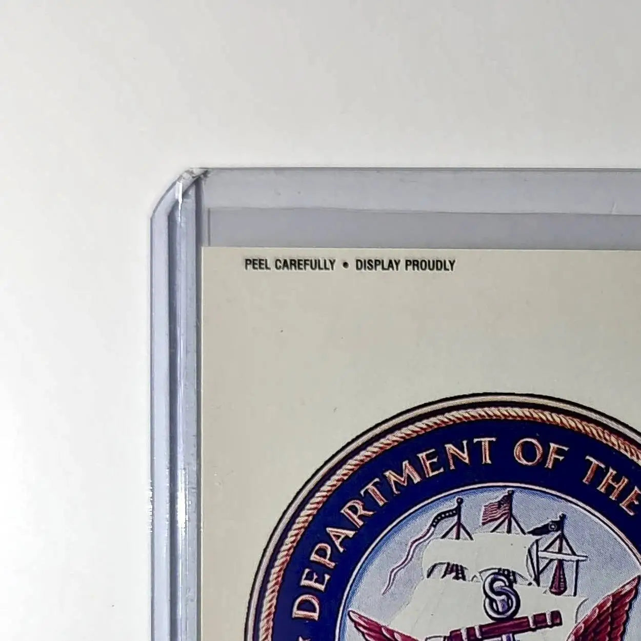 U.S. Navy 1991 Topps Desert Storm #20 Sticker Card