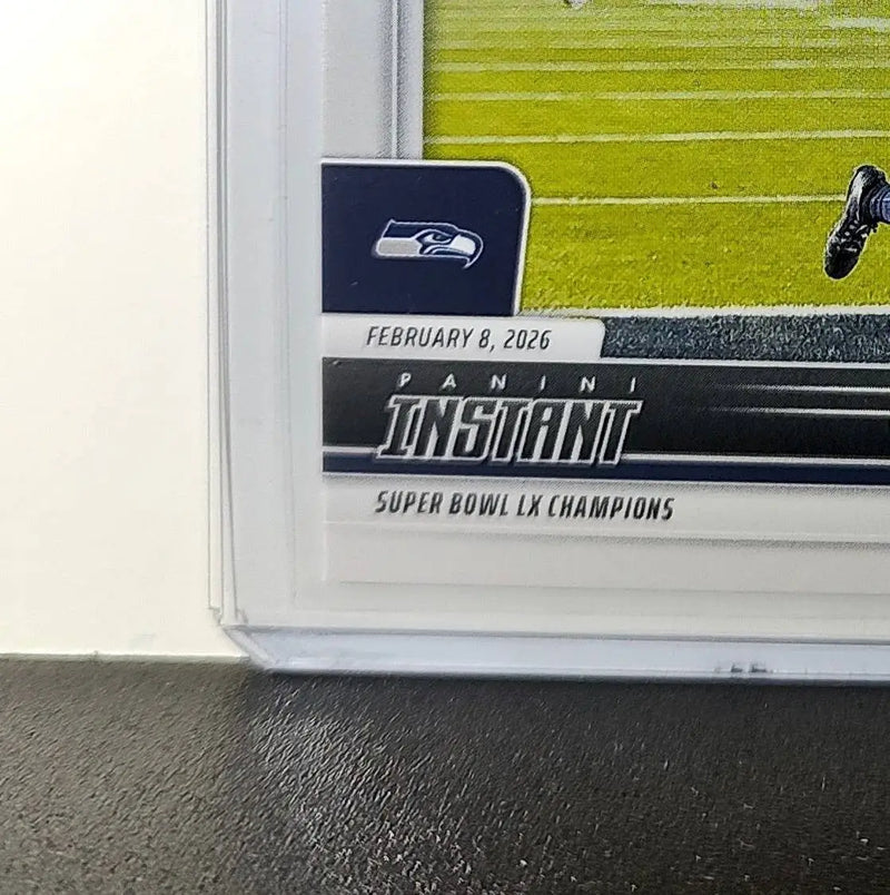 Uchenna Nwosu 2026 Panini NFL Super Bowl LIX Champions #18 Card Seattle Seahawks - Football Card Single