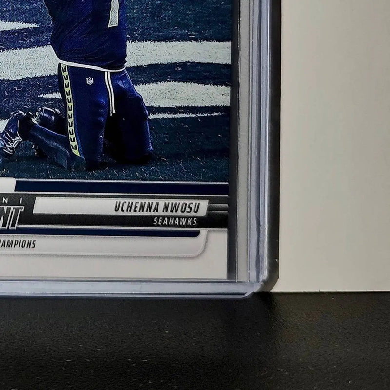 Uchenna Nwosu 2026 Panini NFL Super Bowl LIX Champions #34 Card Seattle Seahawks - Football Card Single