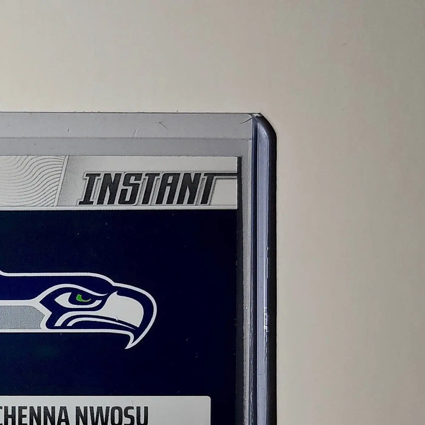 Uchenna Nwosu 2026 Panini NFL Super Bowl LIX Champions #34 Card Seattle Seahawks - Football Card Single