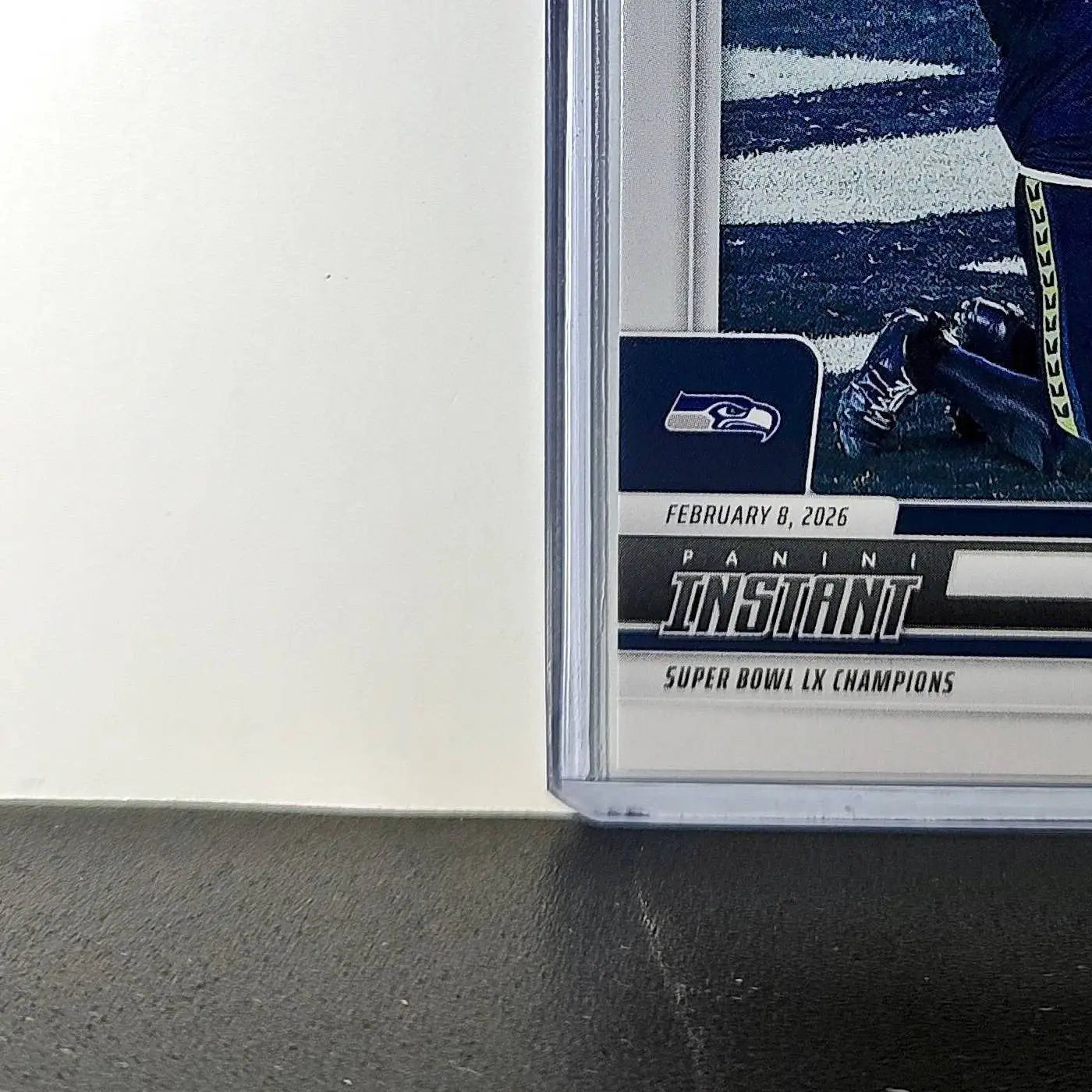 Uchenna Nwosu 2026 Panini NFL Super Bowl LIX Champions #34 Card Seattle Seahawks - Football Card Single