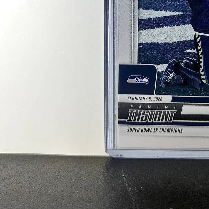 Uchenna Nwosu 2026 Panini NFL Super Bowl LIX Champions #34 Card Seattle Seahawks - Football Card Single