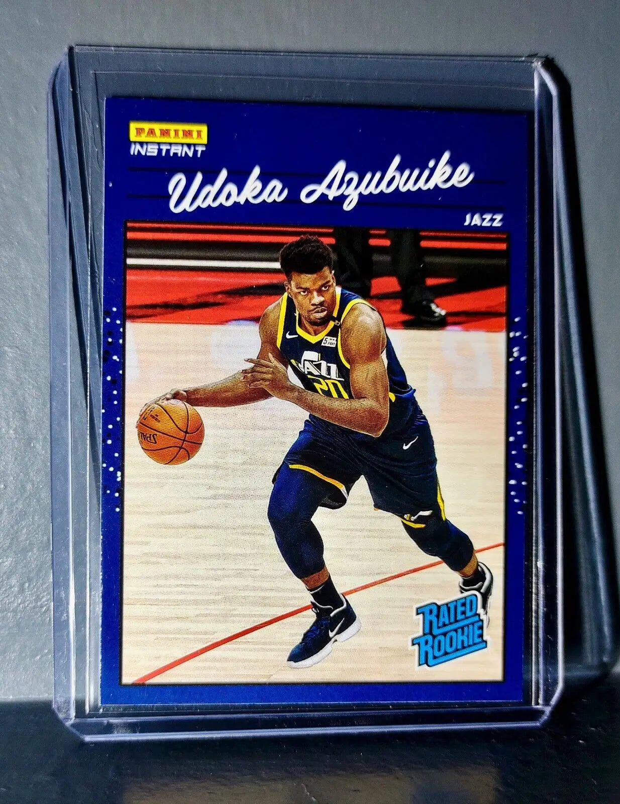 Udoka Azubuike 2020-2021 Panini NBA Instant #26 Rated Rookie Retro Card 1/3558 - Basketball Card Single