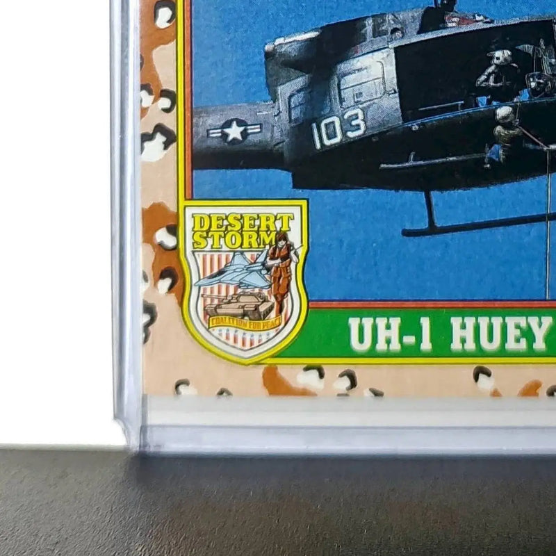 UH-1 Huey (Bell Helicopter) 1991 Topps Desert Storm #13 Card