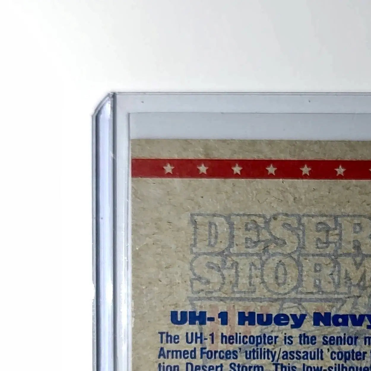 UH-1 Huey (Bell Helicopter) 1991 Topps Desert Storm #13 Card