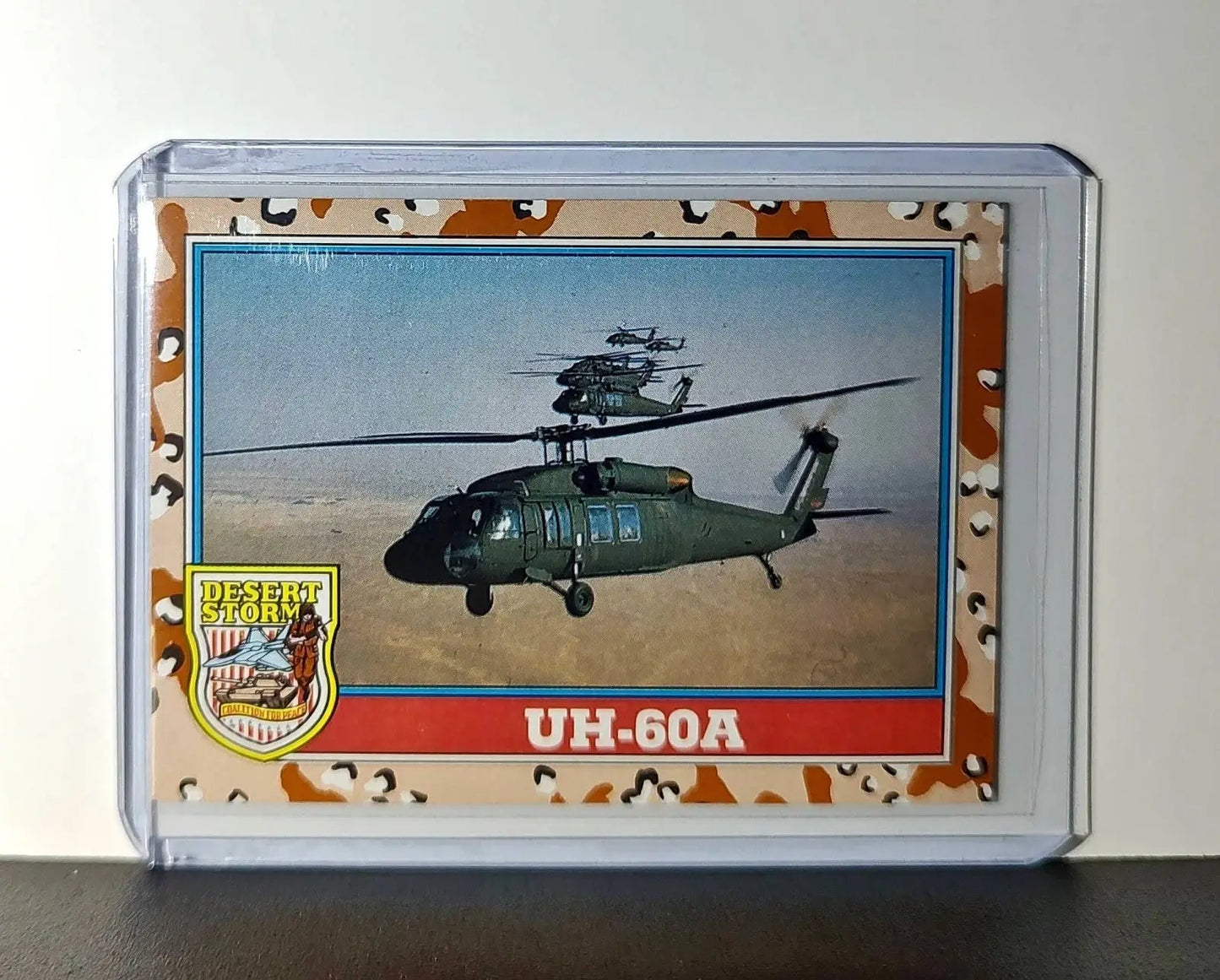 UH-60A Black Hawk 1991 Topps Desert Storm #130 Card - Other