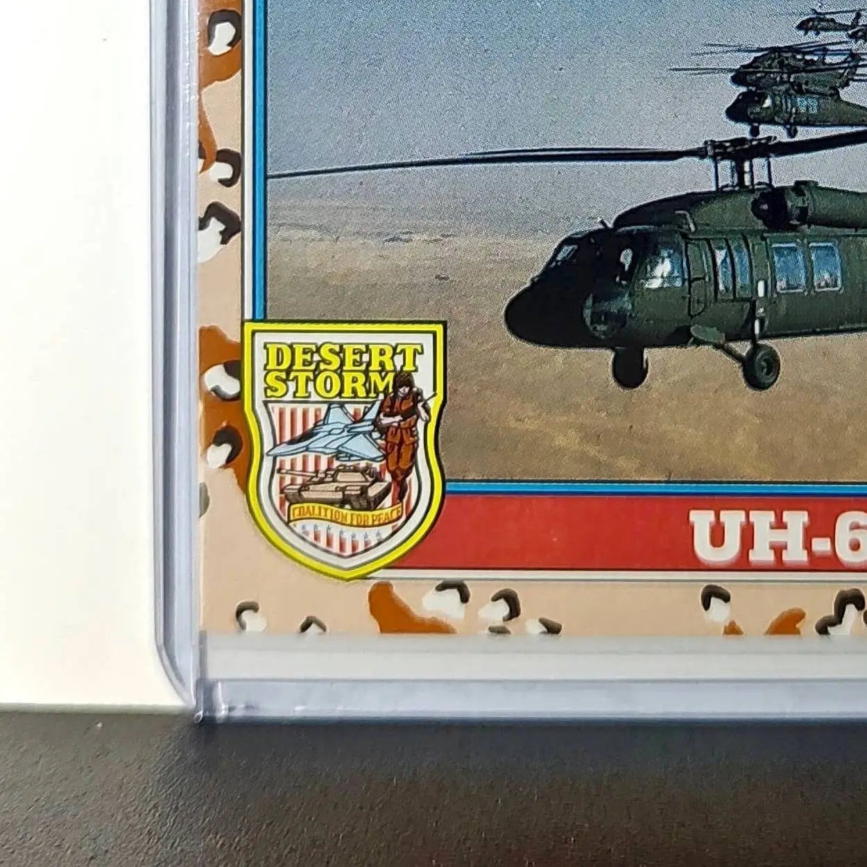 UH-60A Black Hawk 1991 Topps Desert Storm #130 Card - Other