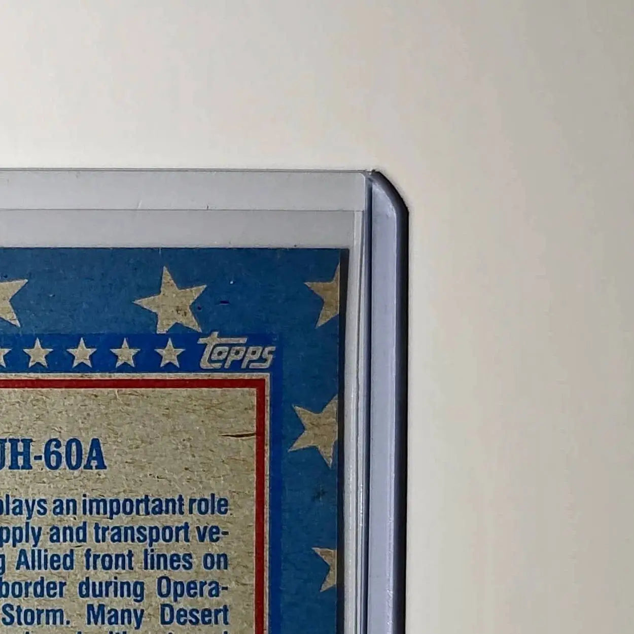 UH-60A Black Hawk 1991 Topps Desert Storm #130 Card - Other
