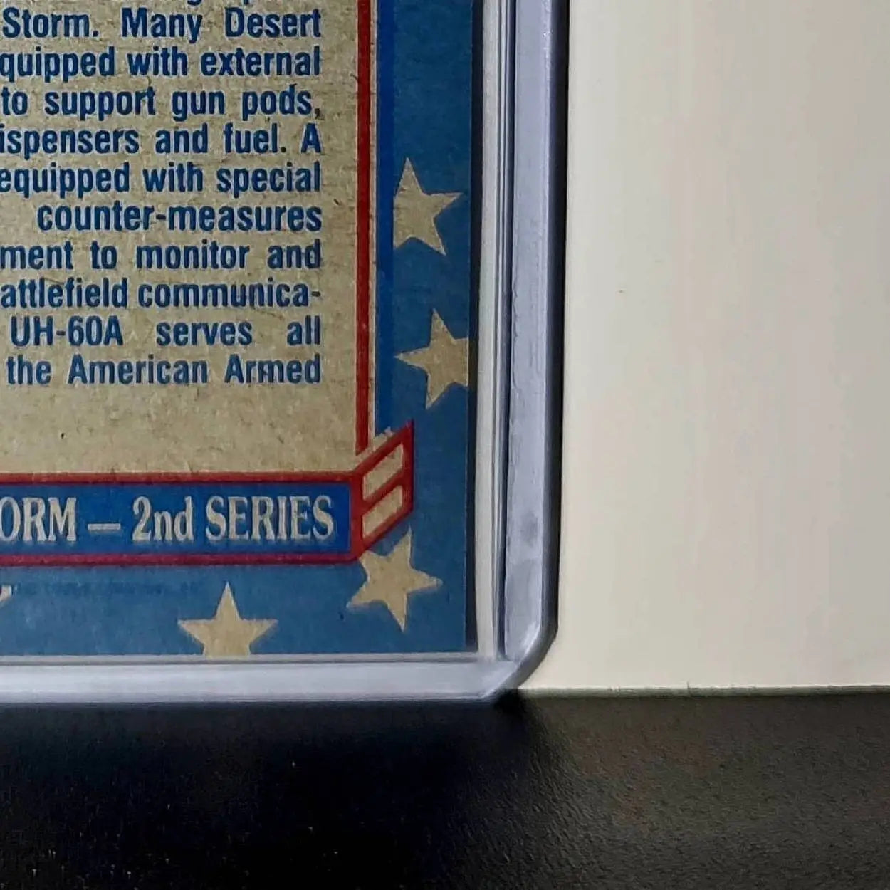 UH-60A Black Hawk 1991 Topps Desert Storm #130 Card - Other