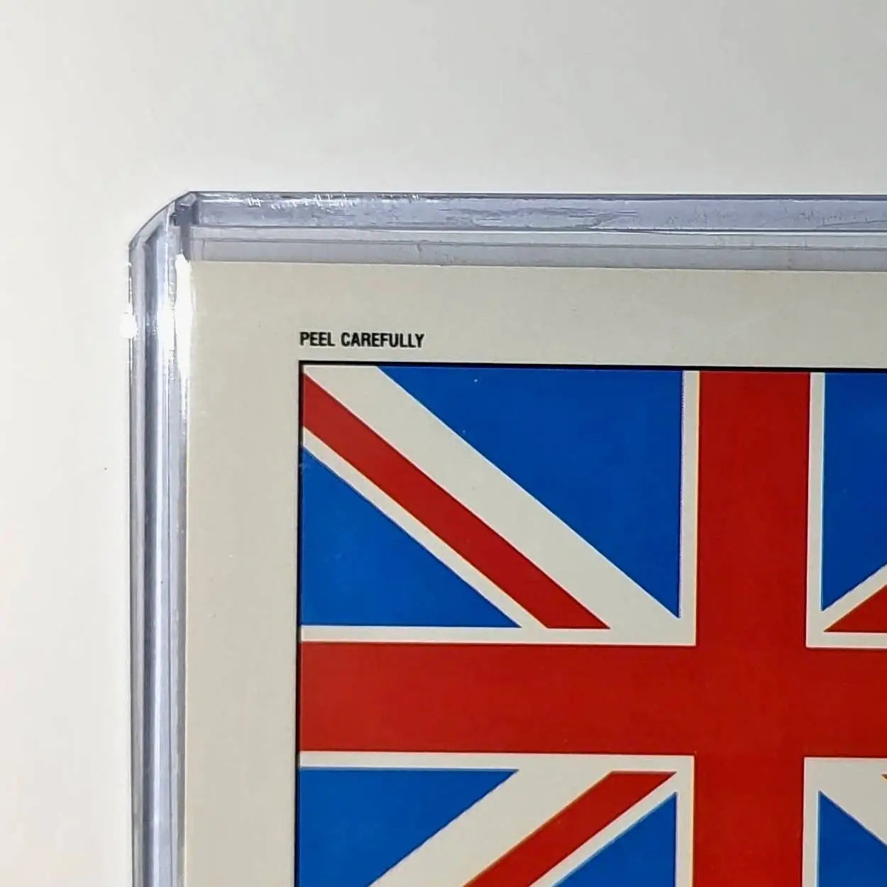 UK Flag 1991 Topps Desert Storm #24 Sticker Card