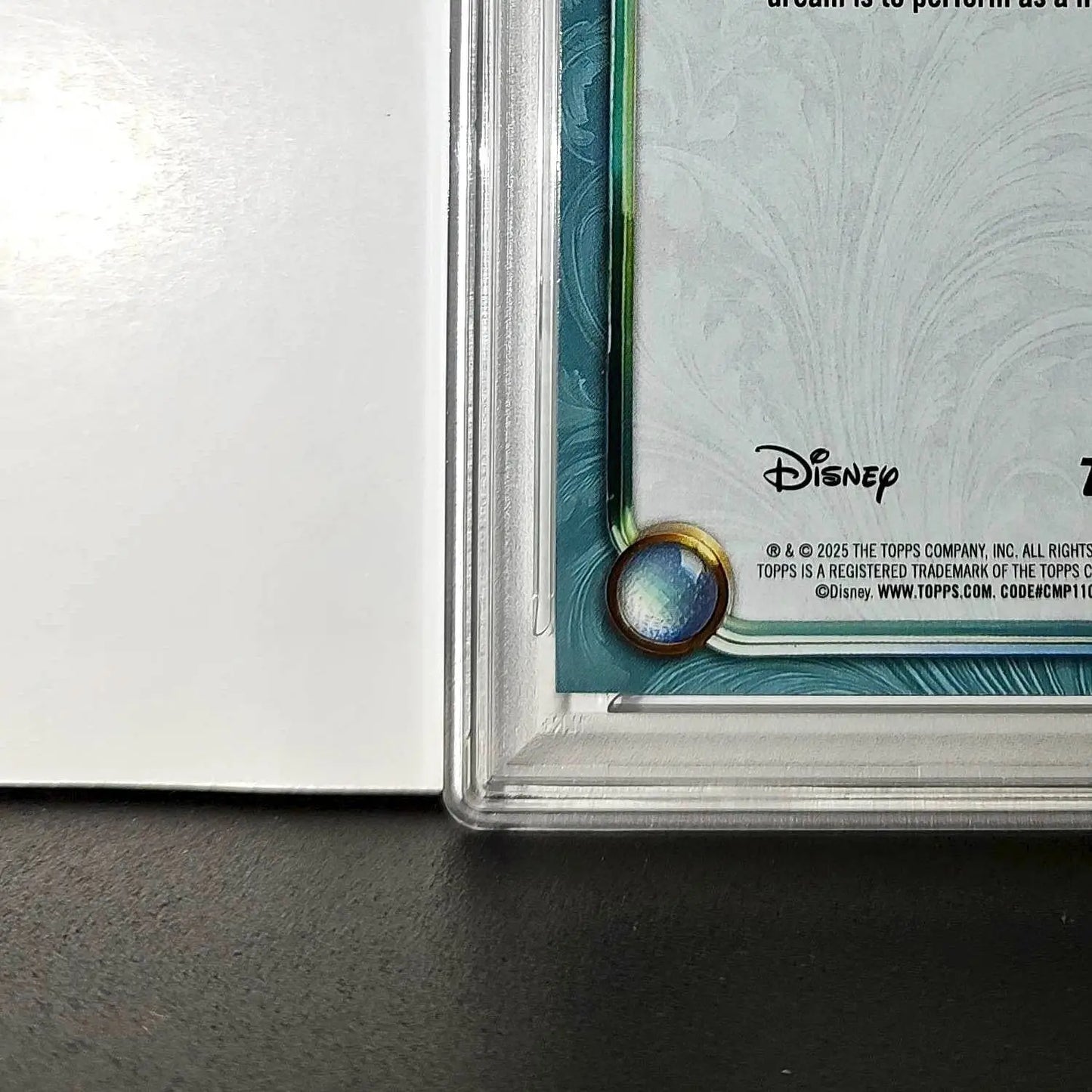 Ulf 2025 Topps Disney Wonder #145 Diamond Card Tangled PSA 9 - Non-Sports Card Single