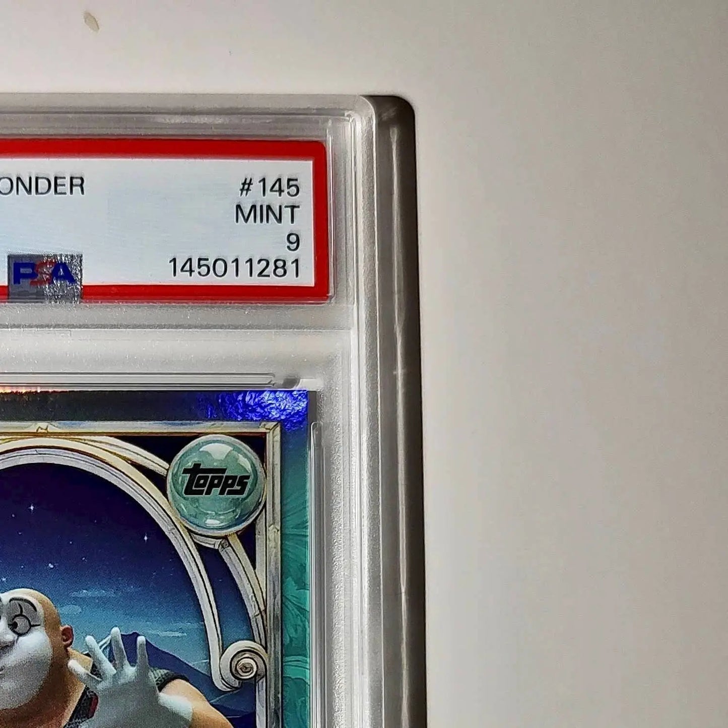 Ulf 2025 Topps Disney Wonder #145 Diamond Card Tangled PSA 9 - Non-Sports Card Single