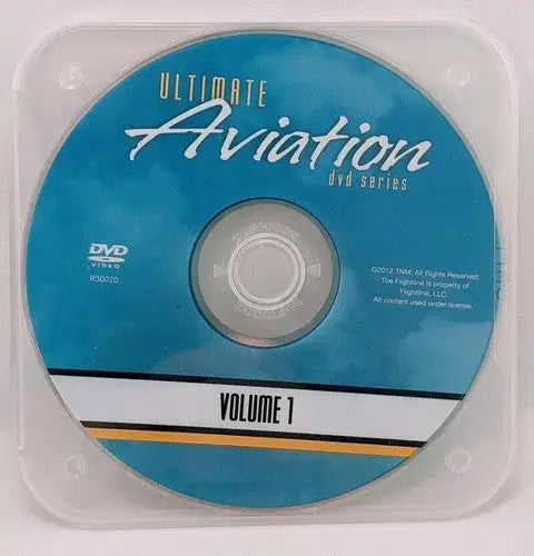 Ultimate Aviation DVD Series Vol 1 in clear plastic case for aviation DVD enthusiasts