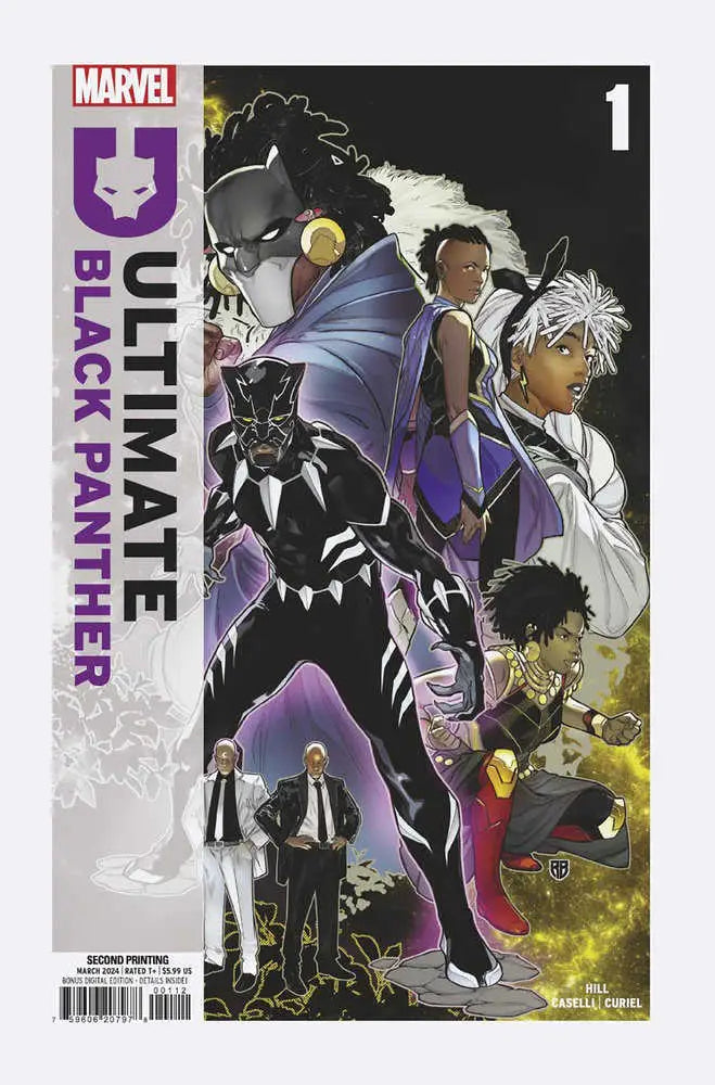 Ultimate Black Panther #1 R.B. Silva 2nd Print Variant - Back Issues