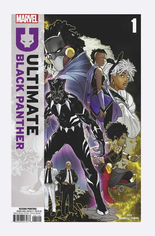 Ultimate Black Panther #1 R.B. Silva 2nd Print Variant - Comic Book