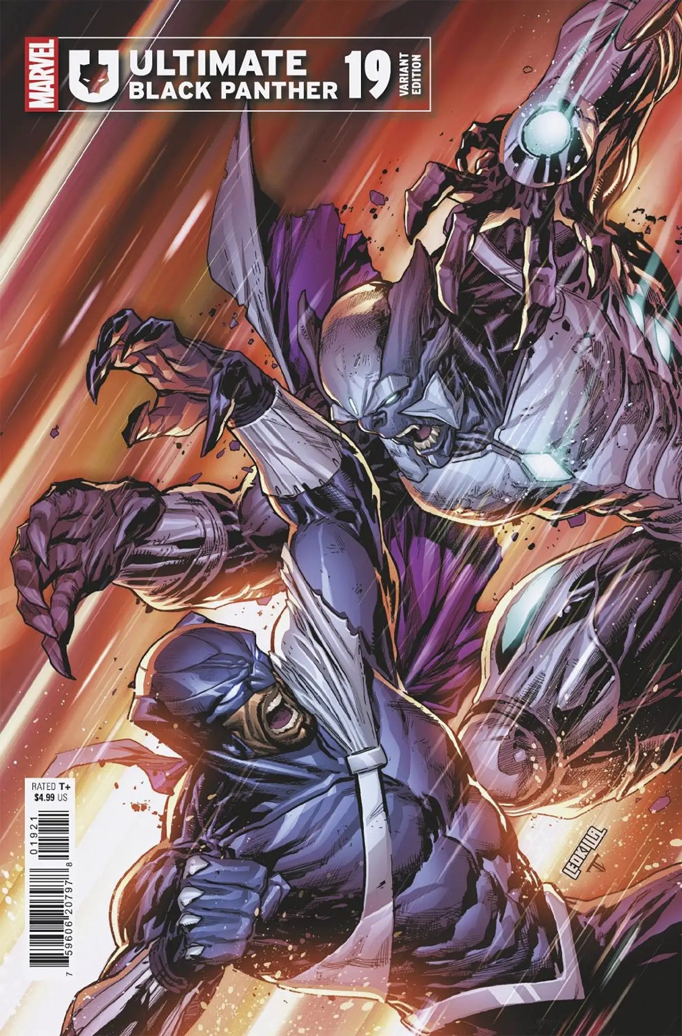 Ultimate Black Panther #19 Ken Lashley Variant - Back Issues
