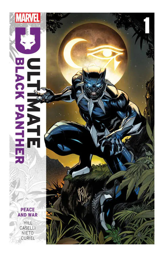 Black Panther comic book cover from Ultimate Black Panther By Bryan Hill TPB Volume 01 Peace And War