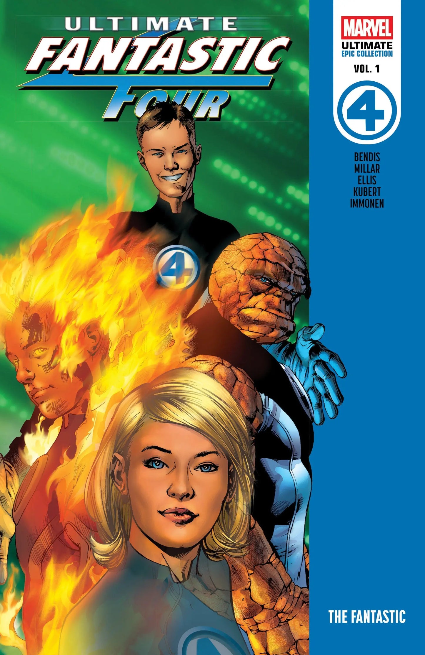 Ultimate Fantastic Four comic book from Ultimate Fantastic collection featuring the Fantastic Four
