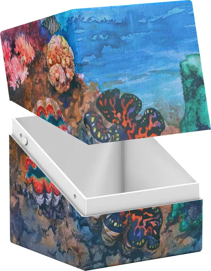 Ultimate Guard Deck Case 100+ Boulder: Coral Places - Seablue Hush - Other