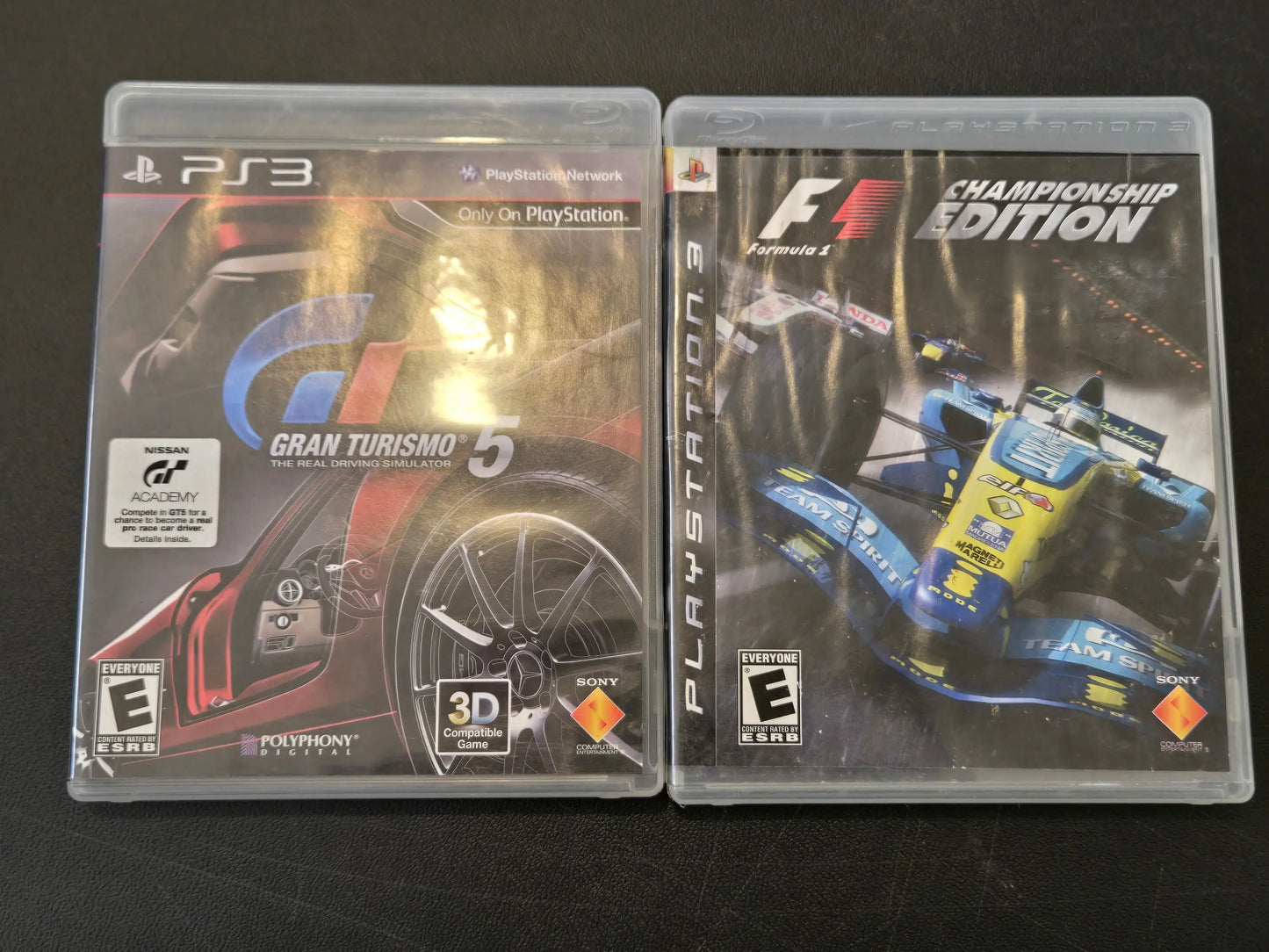 Ultimate Racing Bundle- Gran Turismo 5 & F1 Championship Edition for PS3 - Other