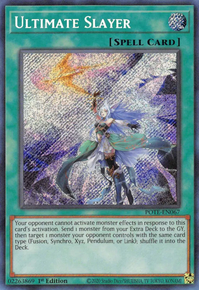Ultimate Slayer [POTE-EN067] Secret Rare - Yugioh Single