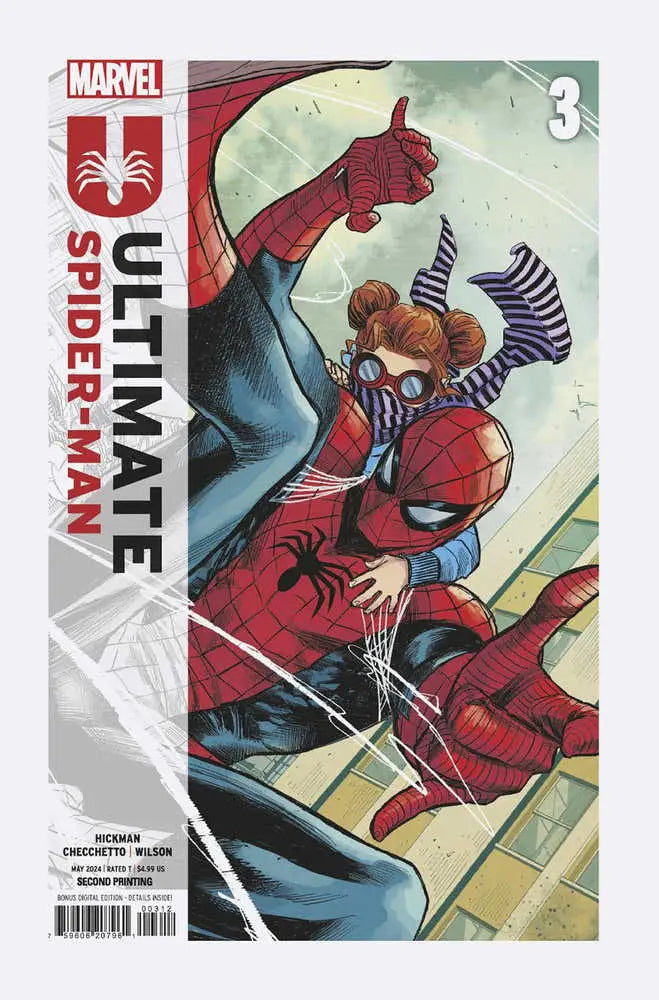 Ultimate Spider-Man #3 Marco Checchetto 2nd Print Variant - Back Issues