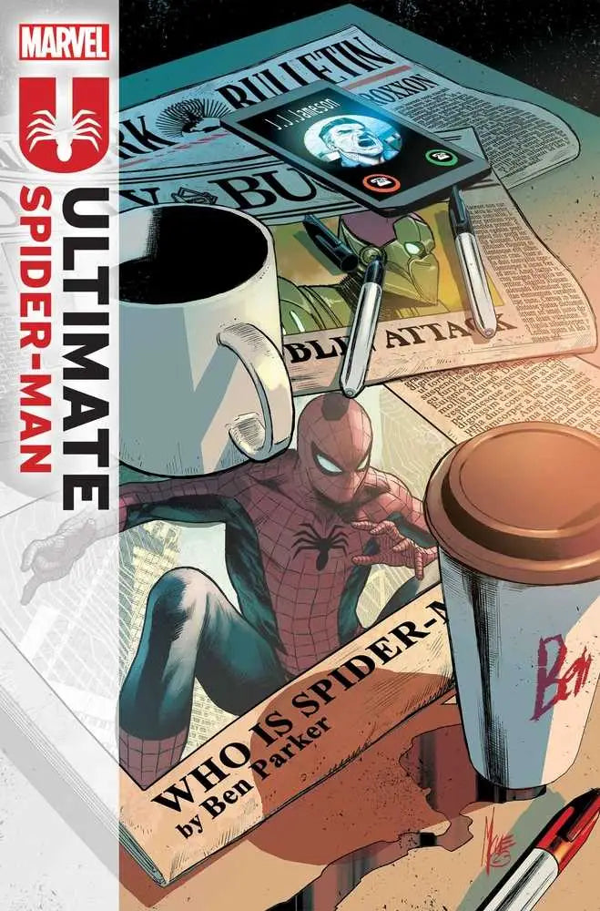 Ultimate Spider-Man comic book featuring Green Goblin and Peter Parker’s adventures
